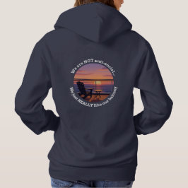 Camiseta Introverted Cruise Couple Balcony Hoodie