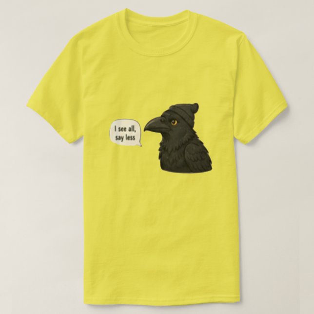 Camiseta Introvertida Say Less I See All (Frente do Design)