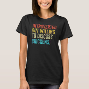 Camiseta Introvertido Mas Disposto A Discutir Fazenda De Ga