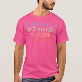 Camiseta Introvertido Mas Disposto a Discutir Malabarismo