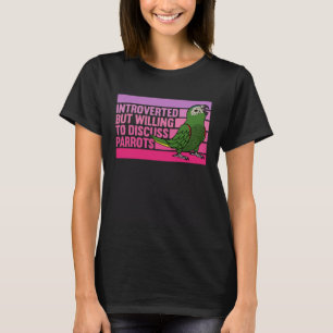 Camiseta Introvertido Mas Papagaios Arara-de-hahn  1