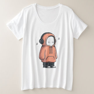 Camiseta Introvertido Tranquilo – Arte de Desenho Animado d