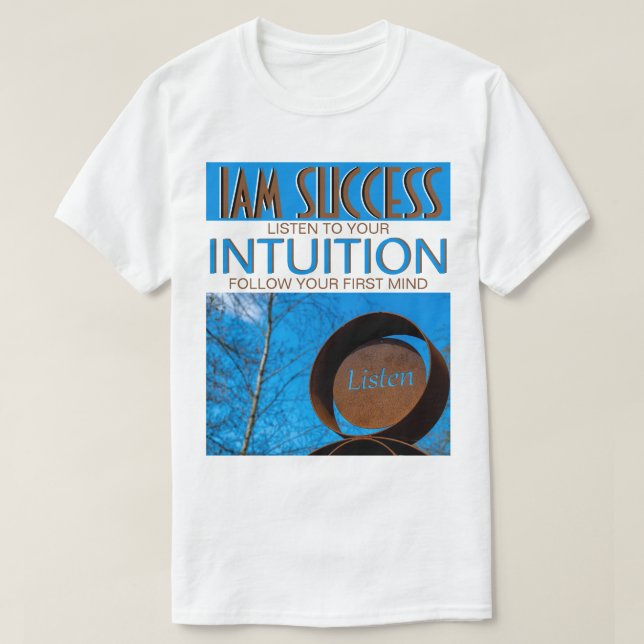 CAMISETA INTUIÇÃO (Frente do Design)