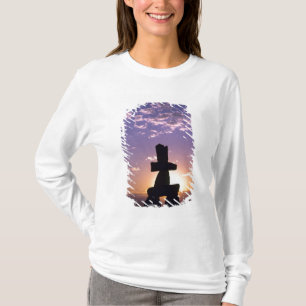 Camiseta Inukshuk Territórios do Noroeste, Canadá