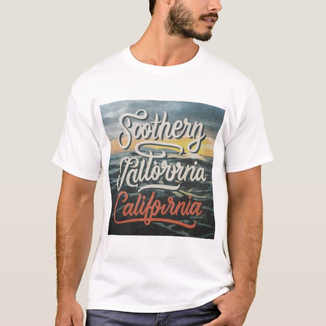 Camiseta inundação climática do sul da califórnia (Frente)
