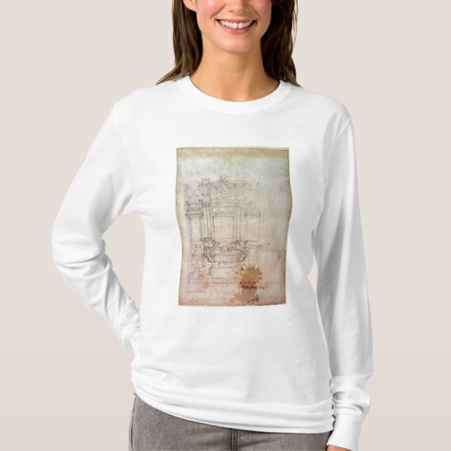 Camiseta Inv. L859 6-25-823. R. Design para um túmulo (Frente)