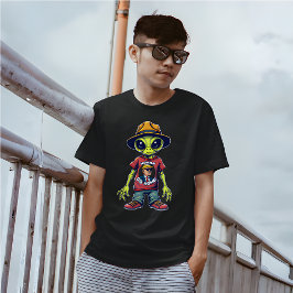 Camiseta Invasão Alienígena Humana - Memória Política Engra