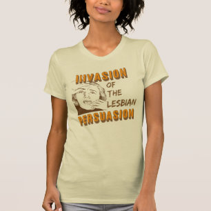Camiseta Invasão da persuasão lésbica