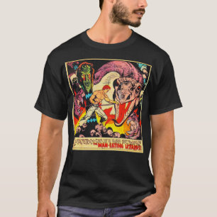 Camiseta Invasão da Reptiliana Manchando lagartos histórias