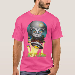 Camiseta Invasão de alienígena