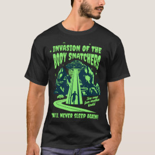 Camiseta Invasão De Caçadores De Corpo - Ficção Científica