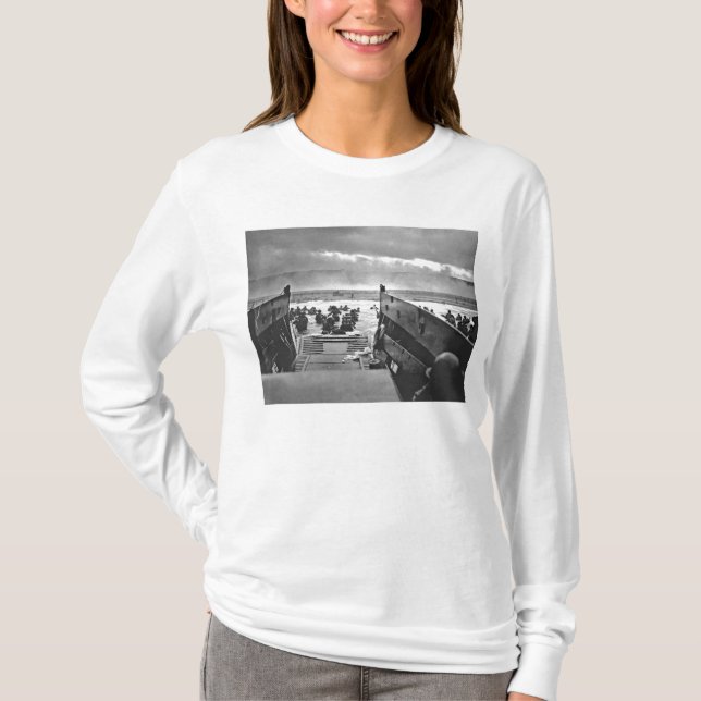 Camiseta Invasão de Normandy no dia D - 1944 (Frente)