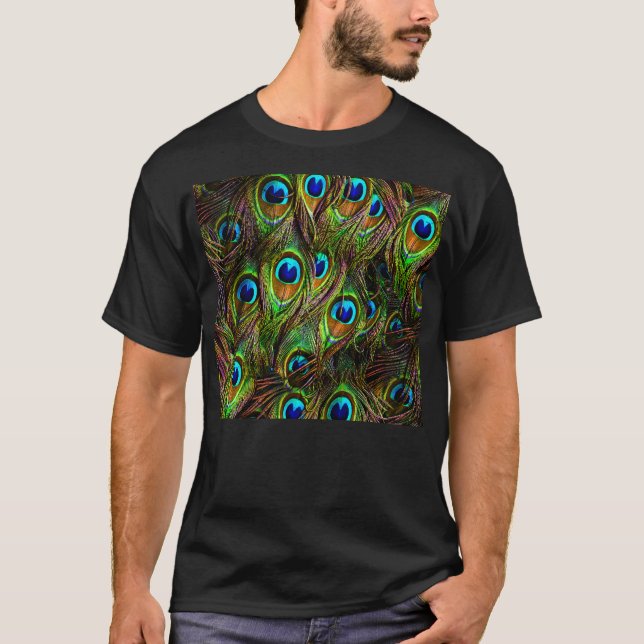 Camiseta Invasão de Penas de Peacock (Frente)