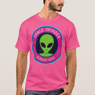 Camiseta Invasor de Espaço Já Aqui