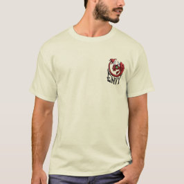Camiseta Inveja Diabo Impressão vívida Assuma seu Pecado
