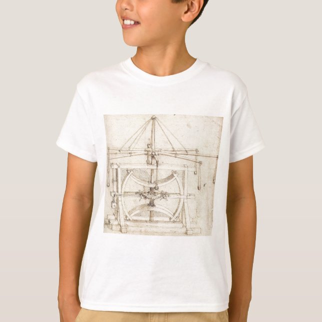 Camiseta Invenção de Leonardo (Frente)