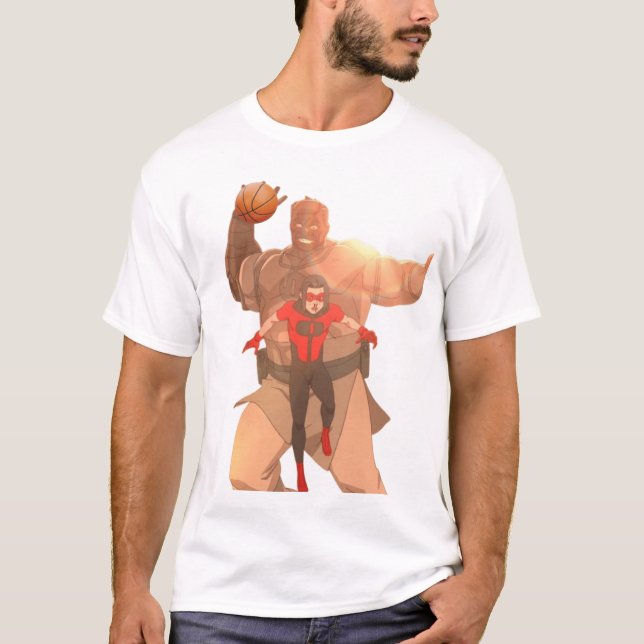 Camiseta invencível  (Frente)