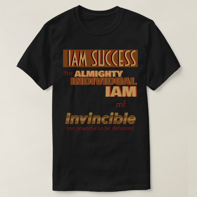 CAMISETA INVENCÍVEL (Frente do Design)