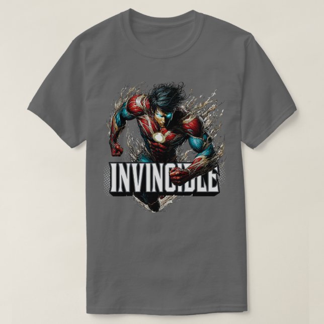 Camiseta Invencível (Frente do Design)