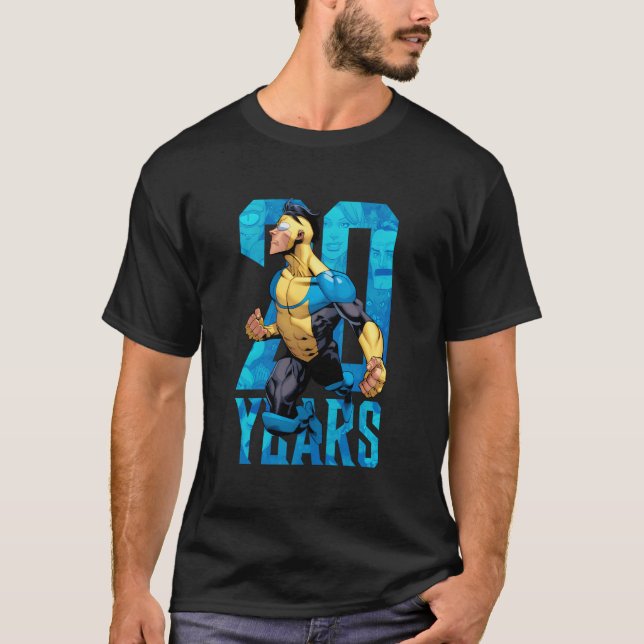 Camiseta Invencível 20 Anos - Invencível (Frente)