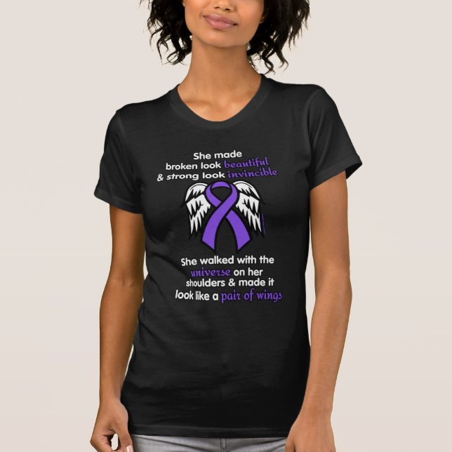 Camiseta INVENCÍVEL...Epilepsia (Frente)