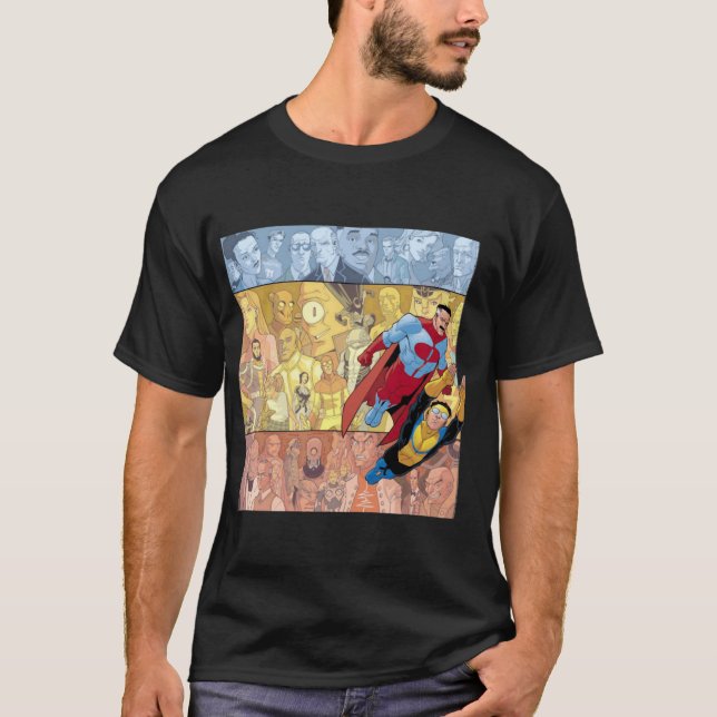 Camiseta invencível omniman Presente ativo (Frente)
