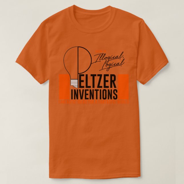 Camiseta Invenções Peltzer (Frente do Design)