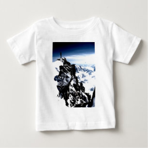 Camiseta Inverno da neve do alpinismo