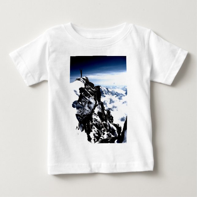 Camiseta Inverno da neve do alpinismo (Frente)