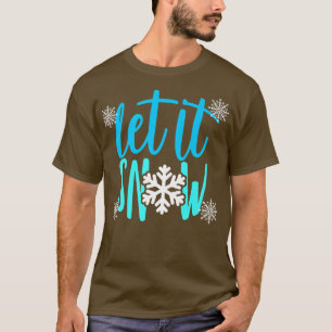 Camiseta Inverno Engraçado Que Neve Enfeites de natal Frio