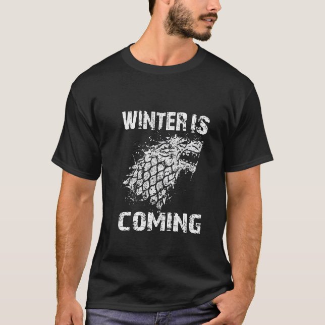 Camiseta inverno está chegando (Frente)