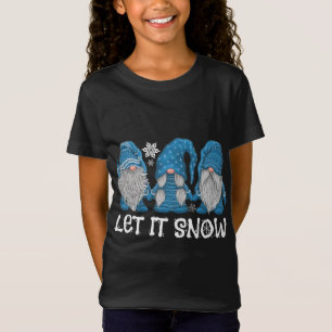 Camiseta Inverno Wonderland Gnomos Winter Snowy Gnomos Snow
