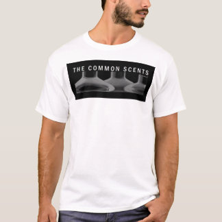 Camiseta Inverteu o logotipo dos perfumes da terra comum