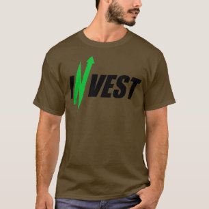 Camiseta Invest Stock Market Trading Day Money Invest