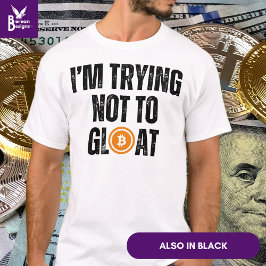 Camiseta Investidor De Bitmoeda, ESTOU TENTANDO NÃO SE ESQU