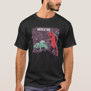 Camiseta Investidor na Bolsa de Valores de Urso de Bulle Di