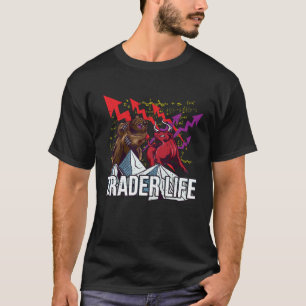 Camiseta Investidor na Bolsa de Valores de Vida do Operador