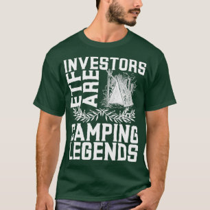 Camiseta Investidores ETF Acampando Legendas Em Tendas 2