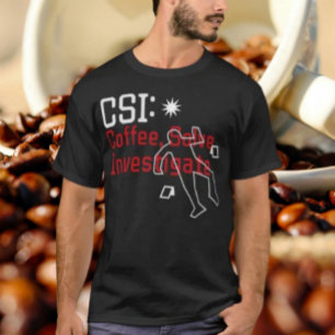 Camiseta Investigação de Resolução de Café