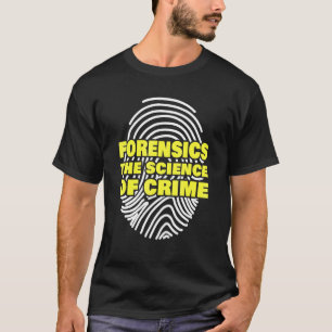 Camiseta Investigador de Ciências Forenses