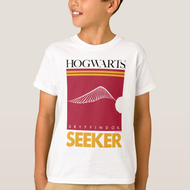 Camiseta Investigador de Quidditch da casa de Harry Potter (Frente)