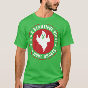 Camiseta Investigador Linda Noite para Caçá-Fantasmas