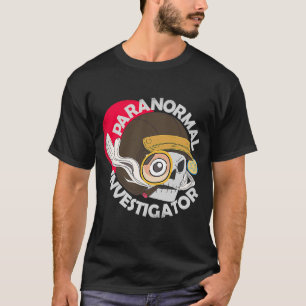 Camiseta Investigador Paranormal Fantasma Caçando Fantasma 