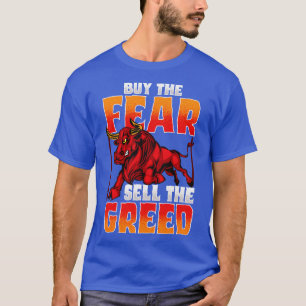 Camiseta Investir Comprar O Medo Vender O Mercado De Valore