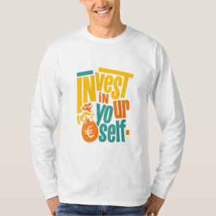 Camiseta Investir em si mesmo - T-Shir motivacional