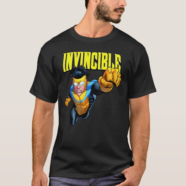 Camiseta Invin Cible Cômico Anime (Frente)