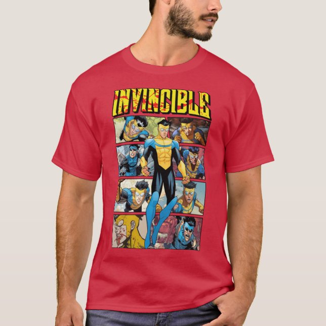 Camiseta Invincible Comic Retro gift (Frente)