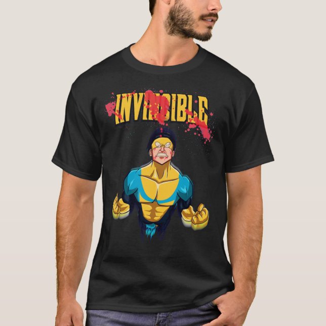 Camiseta Invincible Comics   (Frente)