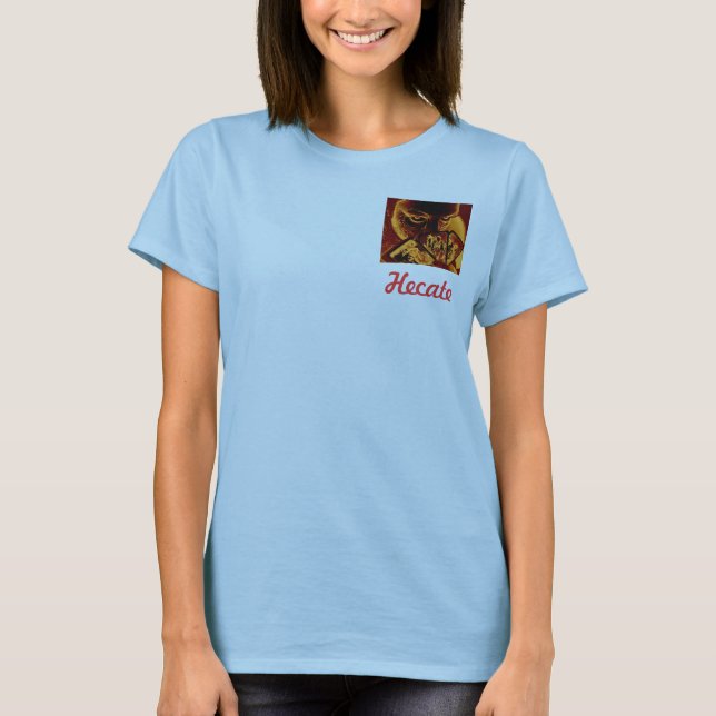 Camiseta Invocando a boneca de Hecate (Frente)