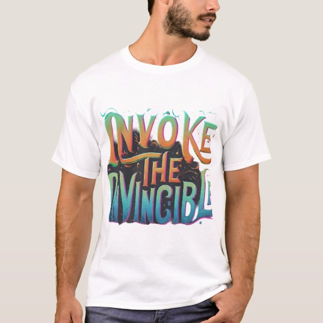Camiseta Invocar o Invencível (Frente)